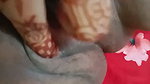 Hina bhabhi rubing her pussy  showing