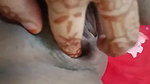 Hina bhabhi rubing her pussy  showing