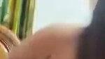 Hot babe showing her ass  pussy