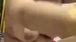 Hot babe showing her ass  pussy