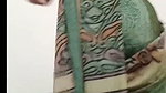 Hot green saree aunty undress  showing her asshole  hot figure