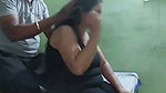 Mature aunty giving Blowjob