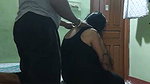 Mature aunty giving Blowjob
