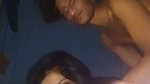 Sexy girl showing her hot body  enjoying