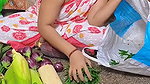 Youtuber Bhabhi Geetha Singha showing her nipple