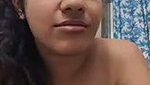 Beautiful girl showing her boob  talking on video call