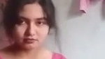 Beautiful girl showing her boob on video call