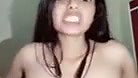 Beautiful girl showing her boob