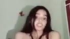 Beautiful girl showing her boob