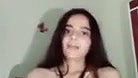 Beautiful girl showing her boob