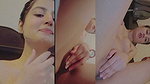 Beautiful girl showing her hairly pussy  rubing