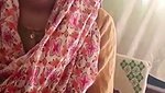 Hot aunty cover condom on lover dick  give Blowjob