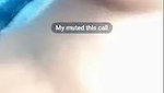Hot slim girlfriend showing her wet pussy  rubing