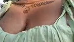 Urvi bhabhi showing her huge boob outdoor