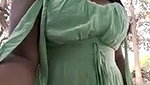 Urvi bhabhi showing her huge boob outdoor