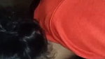 Village girl enjoying  suck bf dick