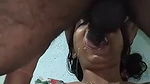 Horny Desi wife deepthroats big cock while her husband is not at home