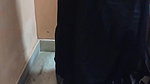 Beautiful Bengali Lady Sexy Navel in black Saree d