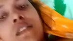 Village wife showing boobs and pussy on video call
