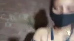 Aunty inserting dilo  showing asshole