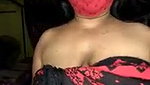Aunty showing her ass  boob