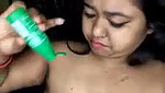 Aunty showing her figure  rubing pussy