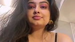 Awesome looking girl showing  talking