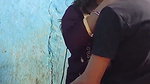 Beautiful girl enjoying with neighbor uncle