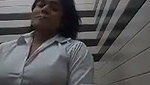 Beautiful girlfriend showing her boob to bf on vc