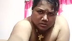 Fatty aunty riding hard