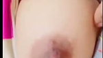 Nishi talking  showing her boob on vc