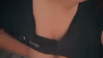 Sexy girl showing her boob