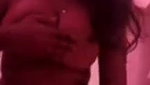 Sexy girlfriend undress finger her pussy  showing on video call to bf