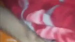 Sexy slim bhabhi sleeping  husband finger