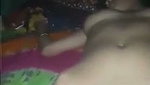 Sexy slim bhabhi sleeping  husband finger