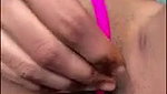 Simmi showing her pussy boob  enjoying