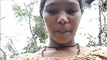 Slim bhabhi showing her sweet boob outdoor