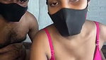 Tamil couple showing  talking