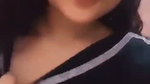 Cute GF show her bobbs