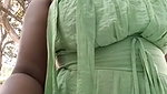 Hot urvi boobs open outdoor with face