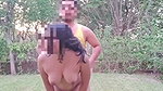 Beautiful bhabhi fucking outside of the house in Doggy style