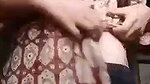 Beautiful girl showing her boob  pussy