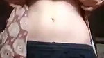 Beautiful girl showing her boob  pussy