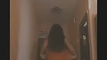 Beautiful girl showing her soft boob  pressing