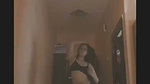 Beautiful girl showing her soft boob  pressing