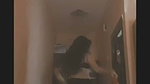 Beautiful girl showing her soft boob  pressing