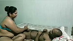 Bhabhi fucking hard on bed with neighbor boy