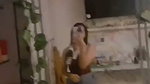 Hot girl showing her sexy ass