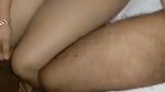 Husband boob pressing  showing