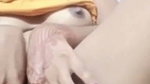 Kirit showing her pink pussy  finger